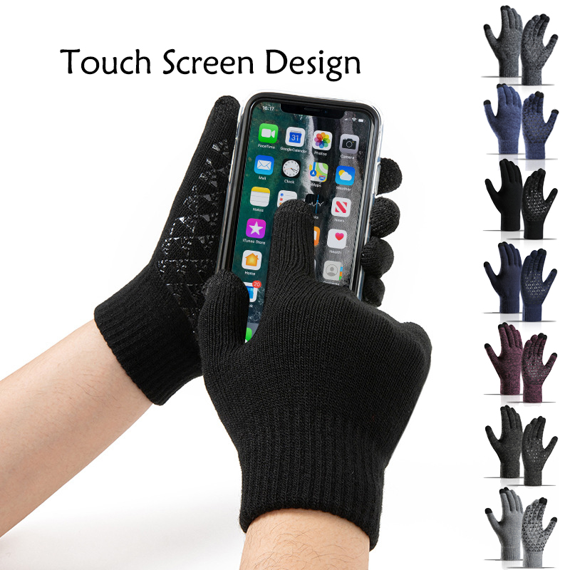 Street Fashion Gloves - Gants pour écran tactile hiver chaud