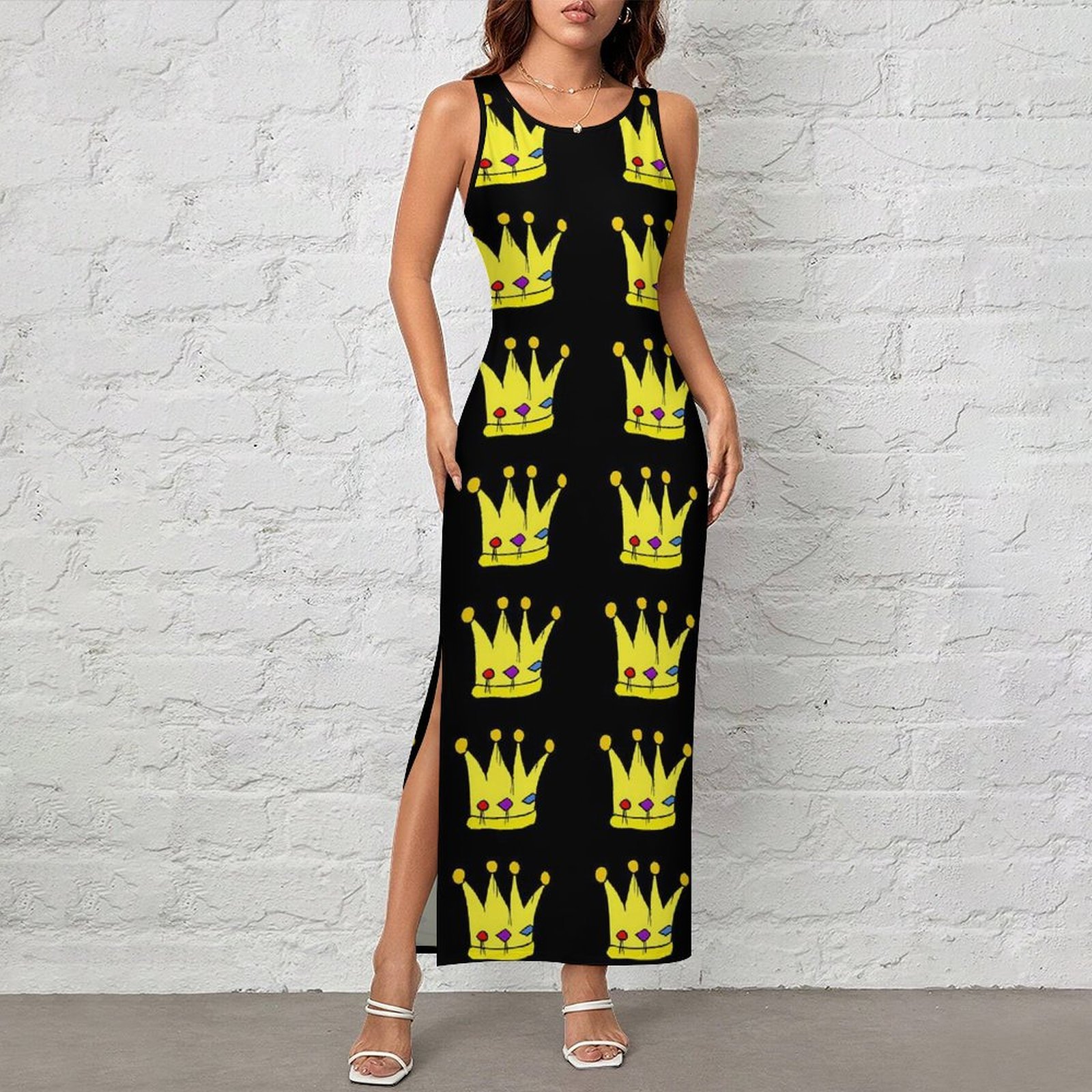 Queen Street Fashion - Robe moulante pour femme, style rétro,