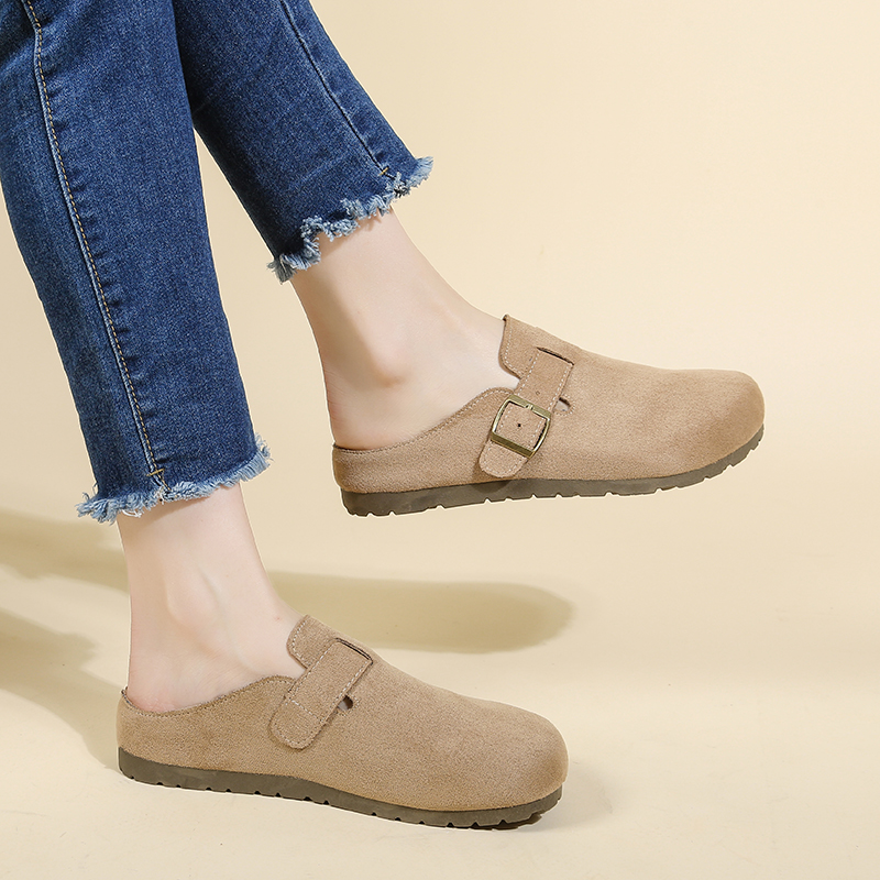 Street Fashion Korean - Chaussons rétro pour femmes, sandales à