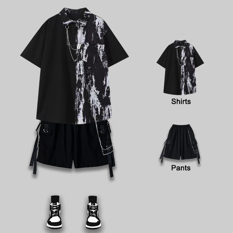 Techwear Pants Tactical - Arens Techwear-Chemise à Manches Courtes pour