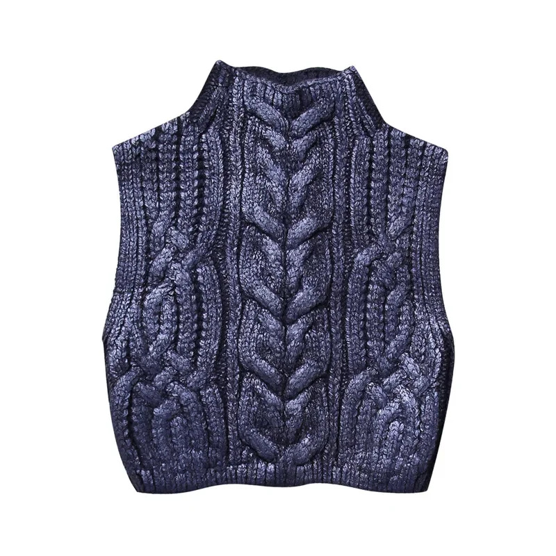 Street Fashion Vest - Chandail en fibre émaillée pour femme,