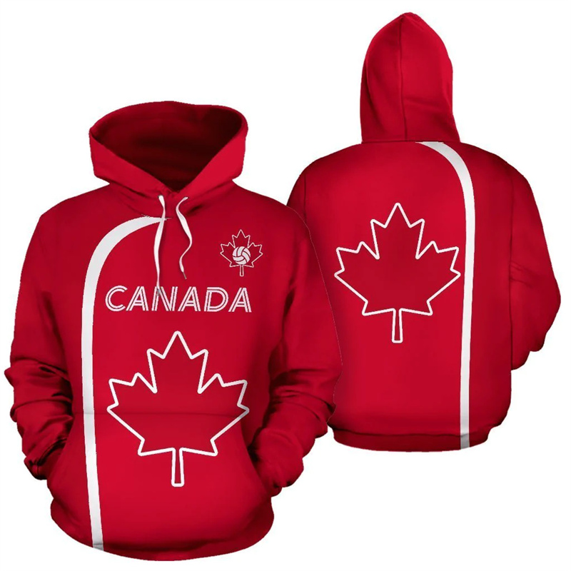 Street Fashion Canada - Sweat à capuche imprimé cuir chevelu