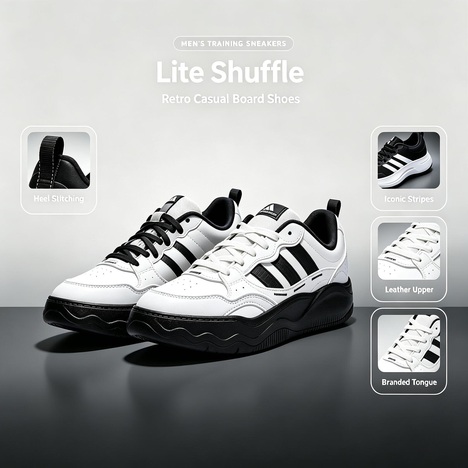 Street Fashion Adidas - Adidas Officiel Authentique LITE SHUFFLE KH9022