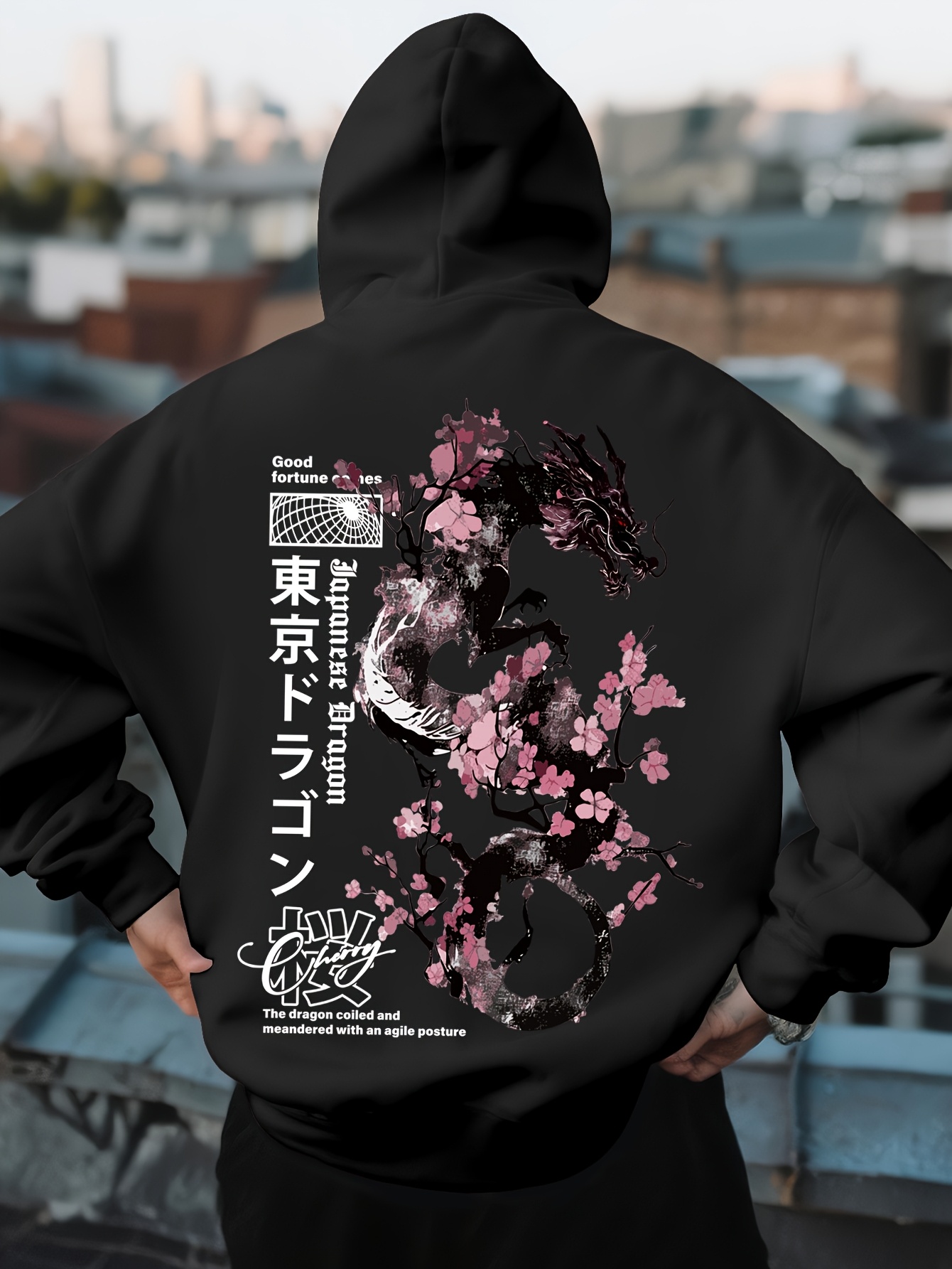 Street Fashion Asian Men - Sweat à capuche sport hip-hop pour