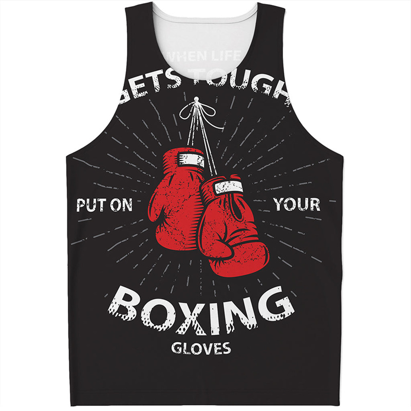 Street Fashion Gloves - Gants de boxe College en 3D