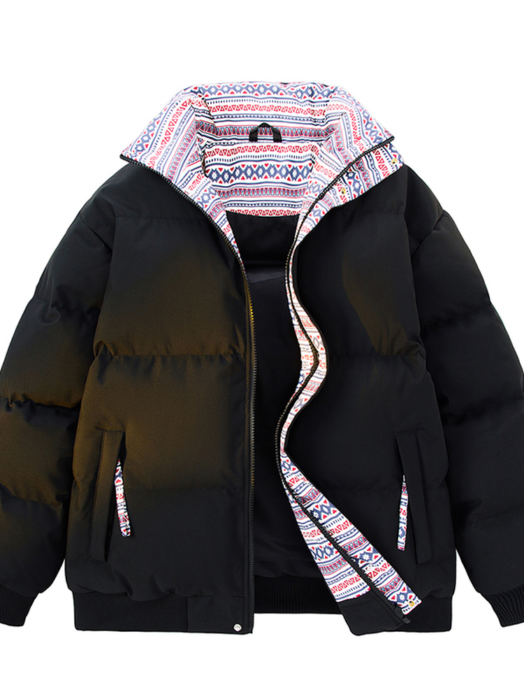 Street Fashion Couple - Veste en coton tendance de style