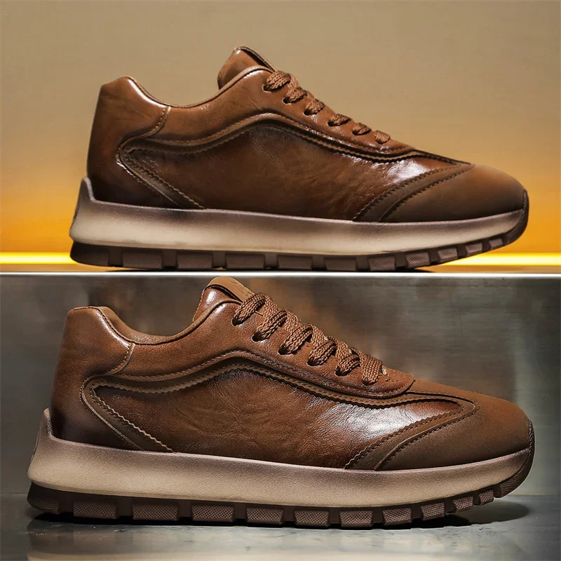 Street Fashion Korean - Baskets de luxe pour hommes toutes