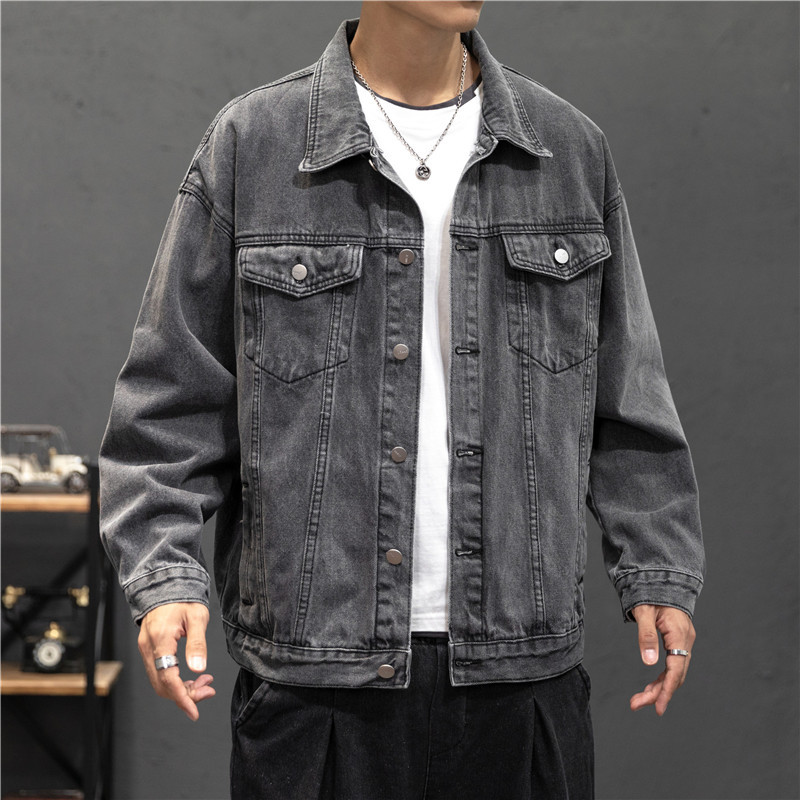 Veste en Jean pour hommes, Vin - Street Fashion Jeans Men avis et prix