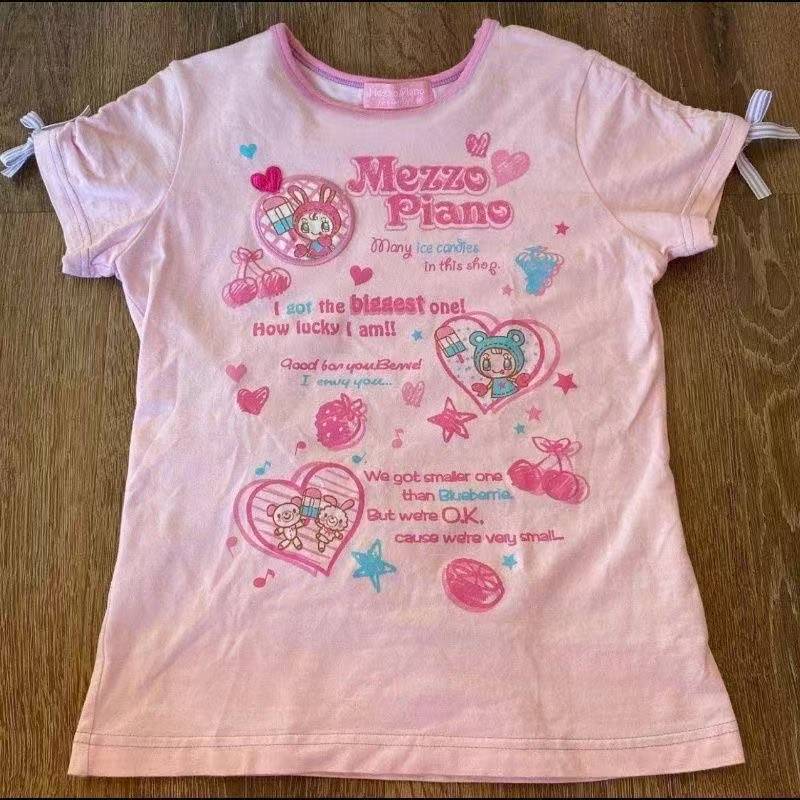 T-shirts vintage Kawaii mignon - Street Fashion Girls avis et prix