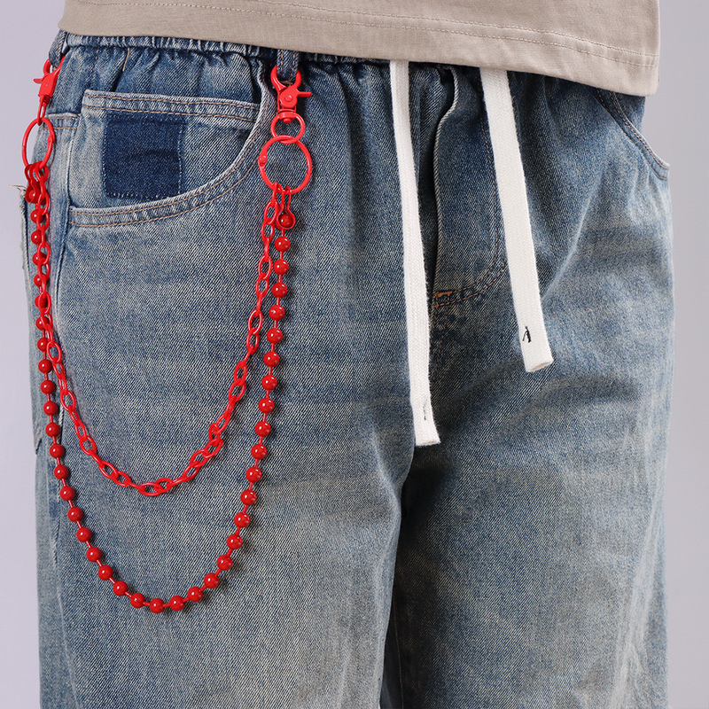 Chaîne de pantalon multicouche - Street Fashion Girls avis et prix