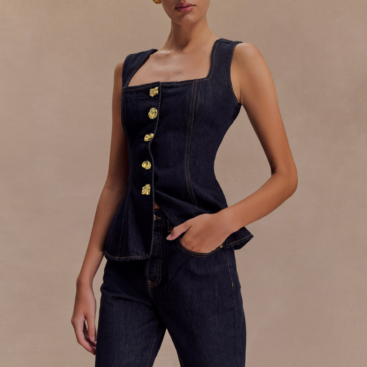 Été Denim pantalon ensembles f - Street Fashion Jeans Women avis et prix