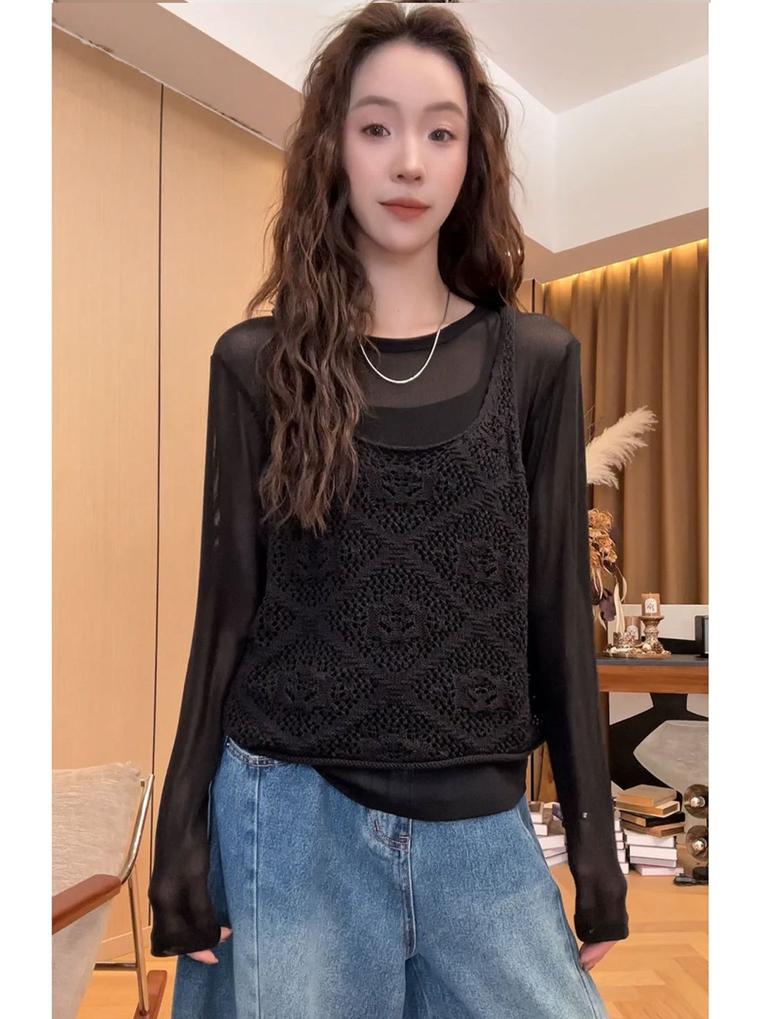 Gilet tricoté unique et élégan - Street Fashion Vest avis et prix