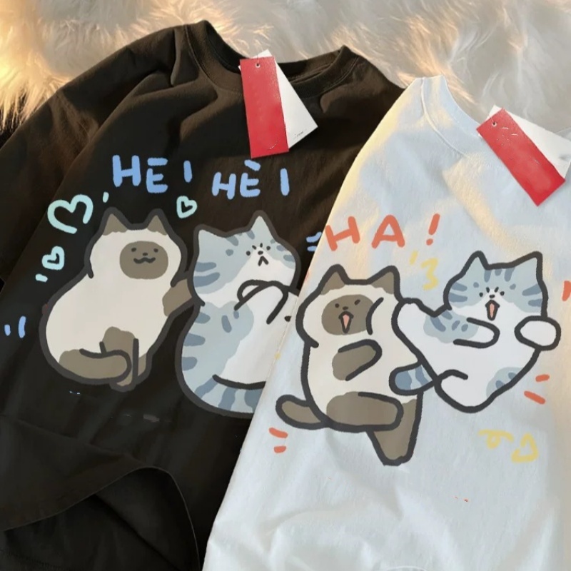 ZAZOMDE 2025 drôle chat imprim - Street Fashion Japan 2025 avis et prix