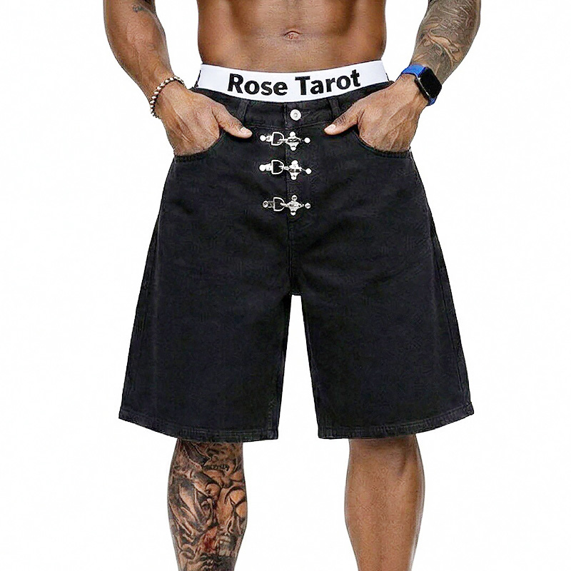 Short en jean ample pour homme - Street Fashion Jeans Men avis et prix