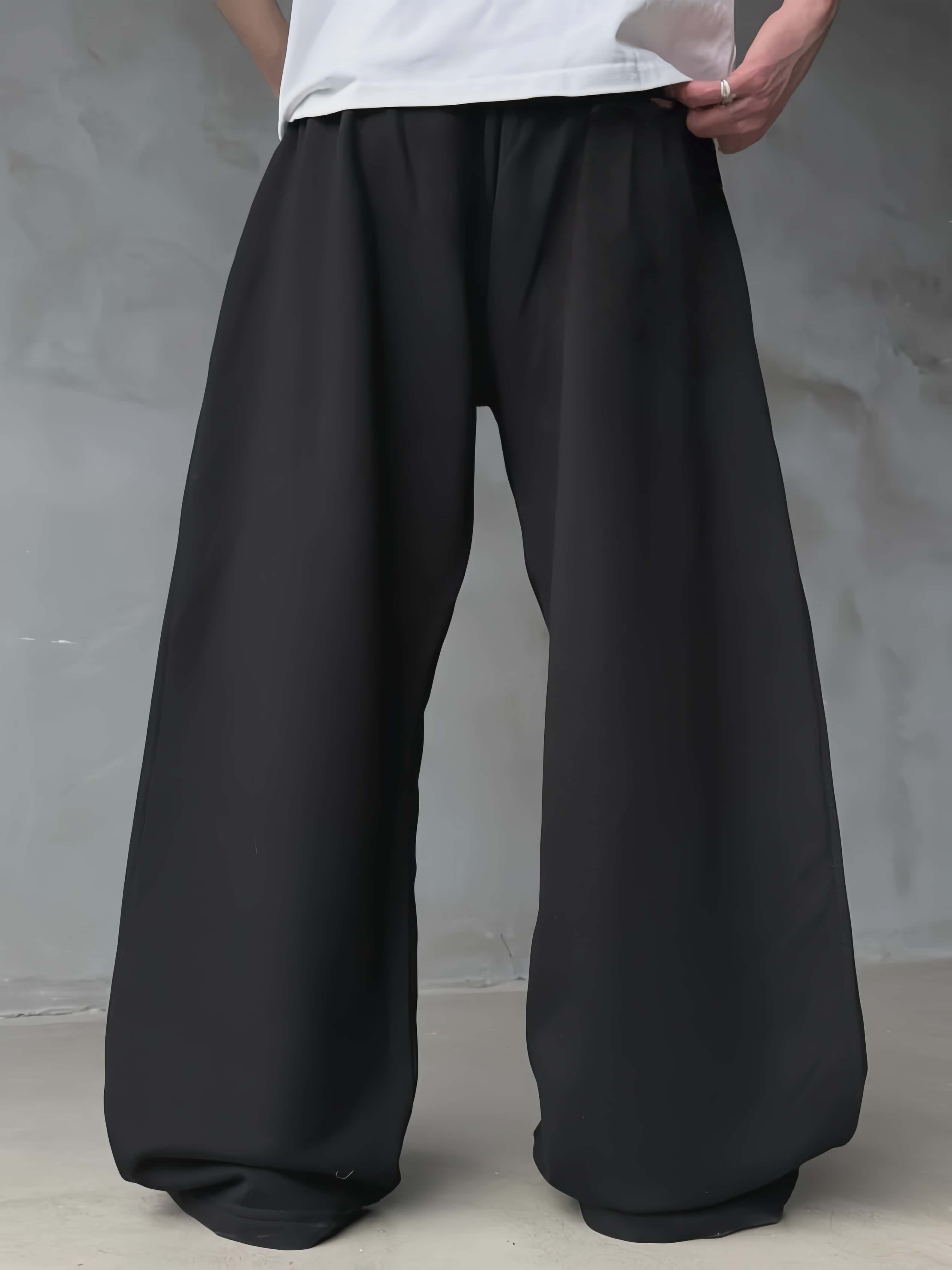 Pantalons larges décontractés  - Street Fashion Asian Men avis et prix