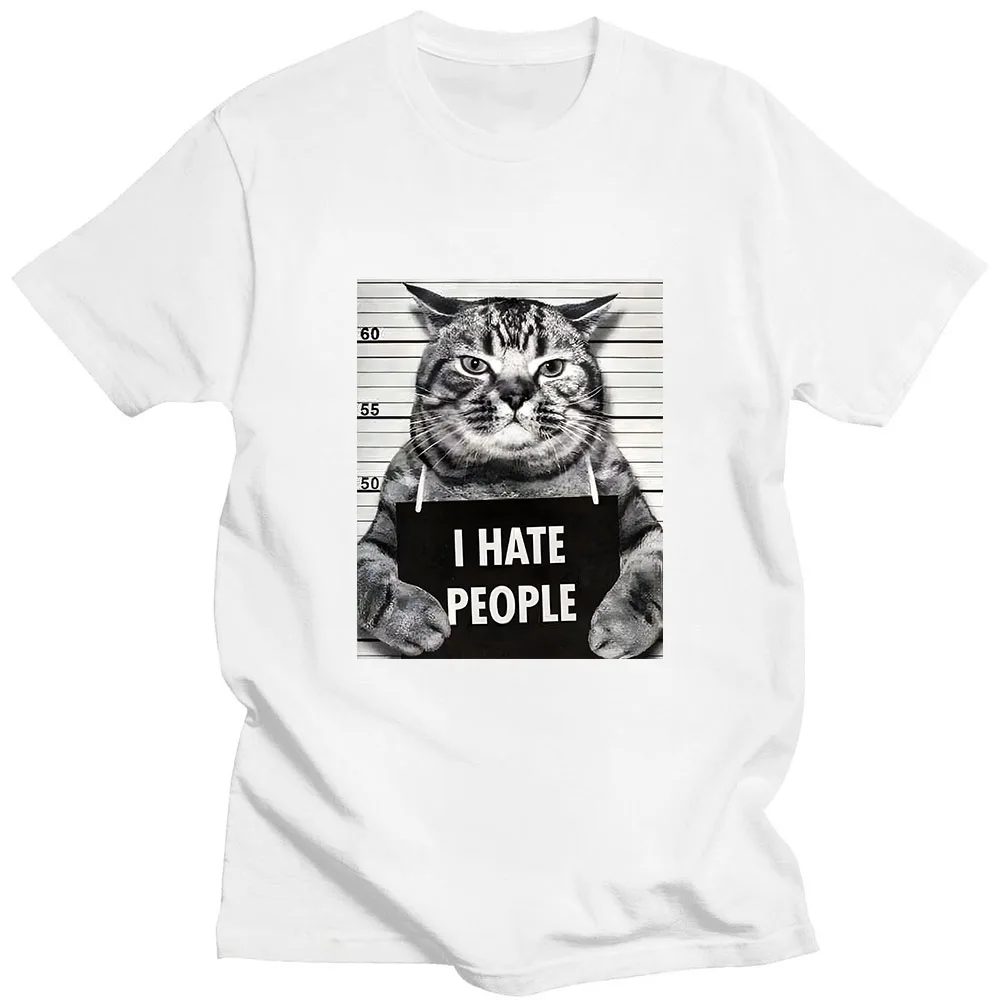 T-shirt imprimé « Meow » taill - Street Fashion Asian Men avis et prix
