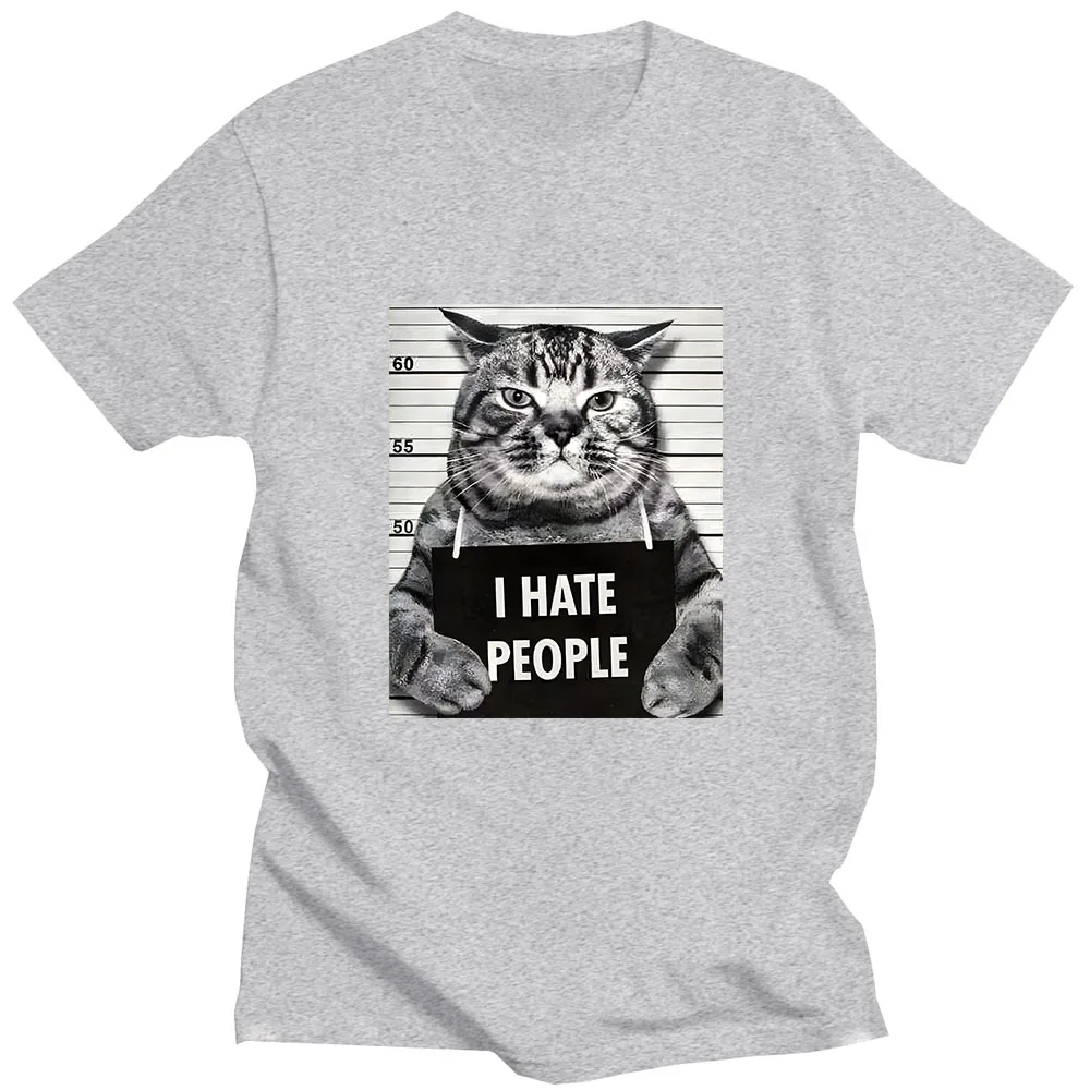 T-shirt imprimé « Meow » taill - Street Fashion Asian Men avis et prix