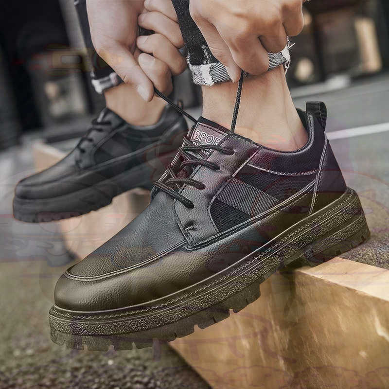 Baskets de Tennis en cuir natu - Street Fashion Asian Men avis et prix