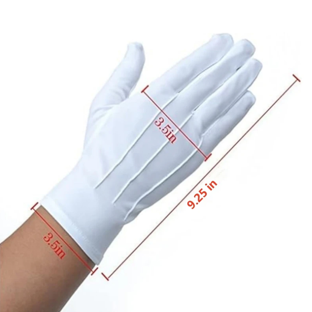 1/2 paires de gants en coton b - Street Fashion Gloves avis et prix