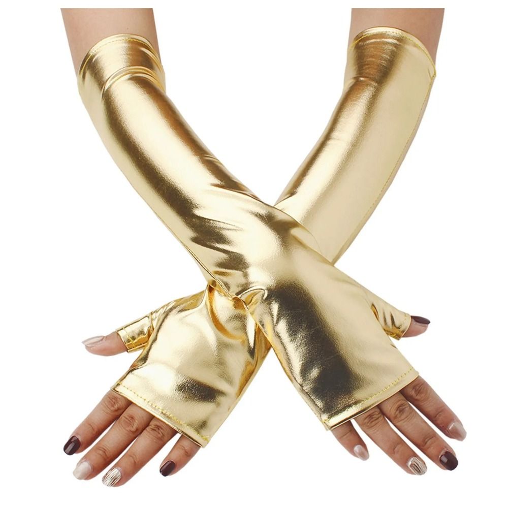 Gants sexy en similicuir métal - Street Fashion Gloves avis et prix