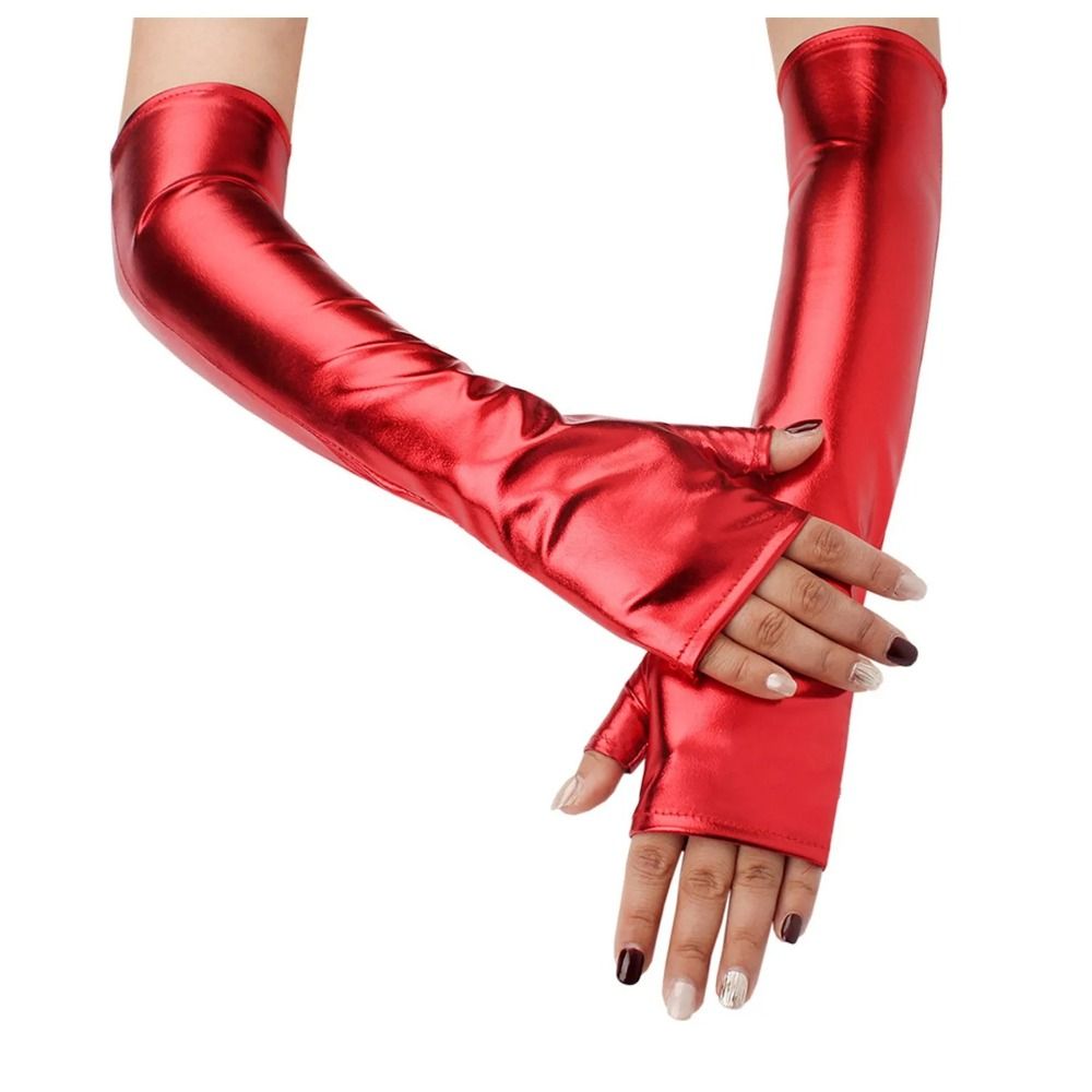 Gants sexy en similicuir métal - Street Fashion Gloves avis et prix