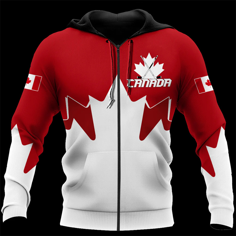 Sweats à capuche zippés pour h - Street Fashion Canada avis et prix