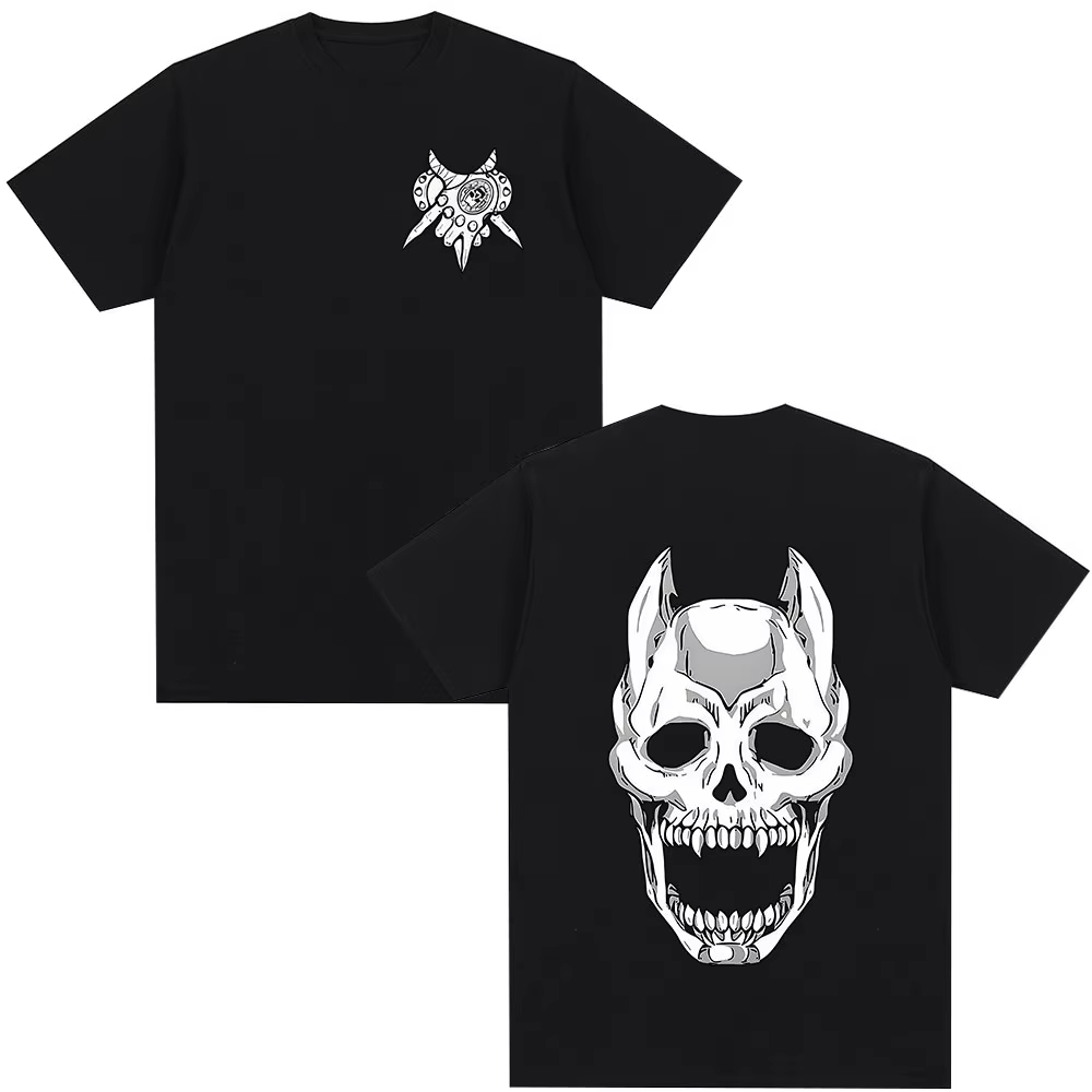 T-shirt Anime Gothic Jojo Biza - Queen Street Fashion avis et prix