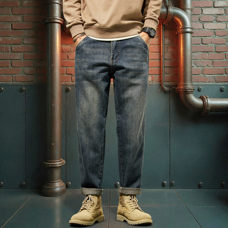 Nouveaux hommes jean ample à l - Street Fashion Jeans Men avis et prix
