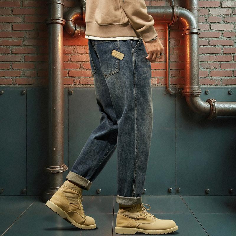 Nouveaux hommes jean ample à l - Street Fashion Jeans Men avis et prix