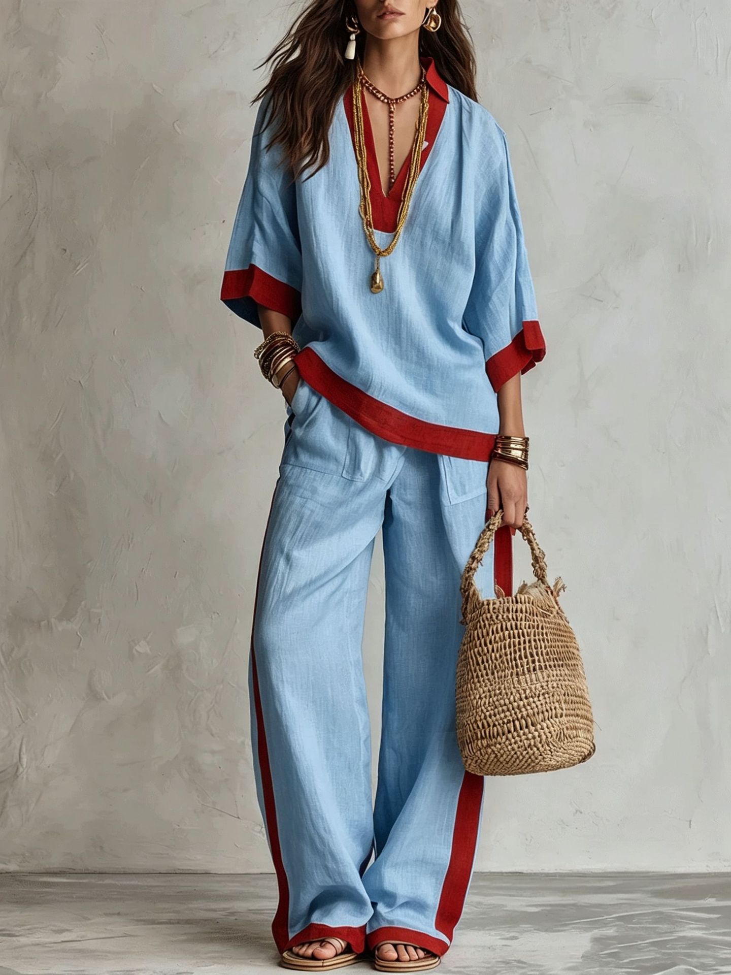 Ensemble décontracté deux pièc - Street Fashion Girl avis et prix