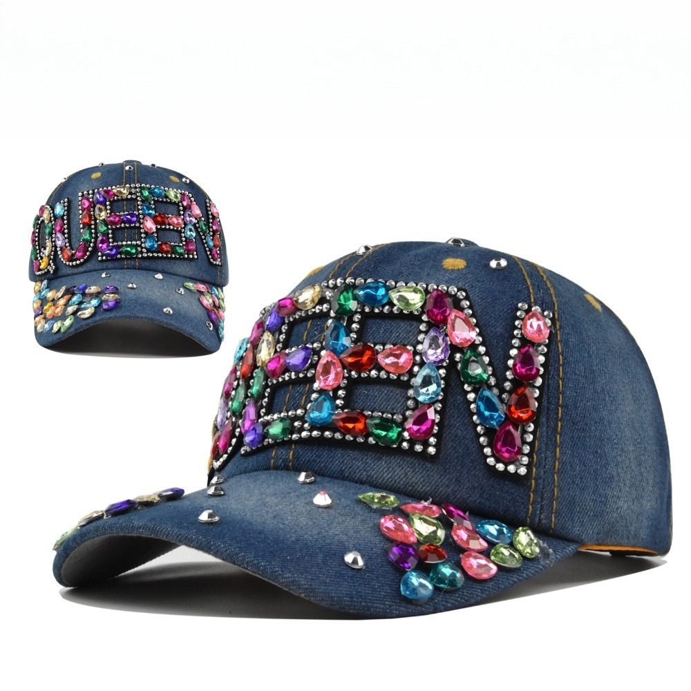 Casquette de Baseball en Denim - Queen Street Fashion avis et prix