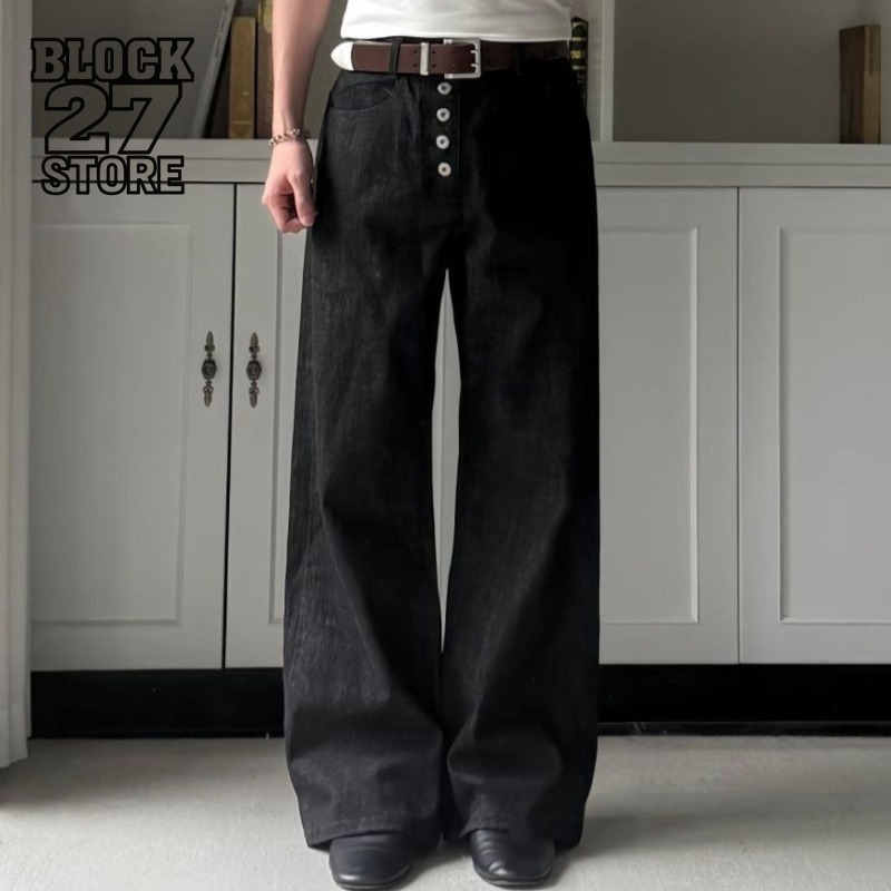 Jeans pour hommes Harajuku été - Street Fashion Jeans Men avis et prix