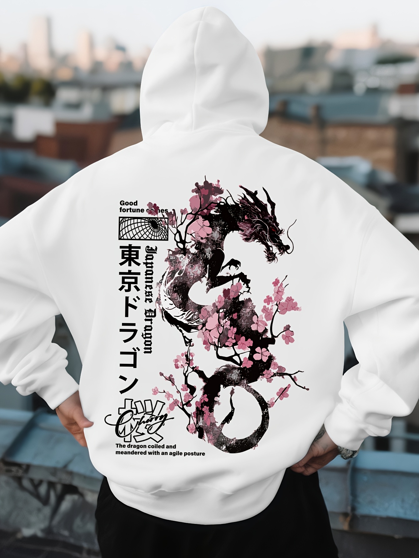 Sweat à capuche sport hip-hop  - Street Fashion Asian Men avis et prix