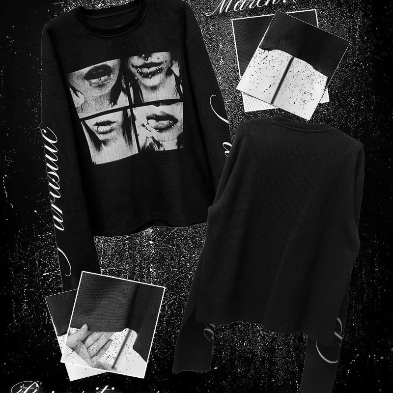 Années 2000 Punk Rétro Hip Hop - Street Fashion Couple avis et prix