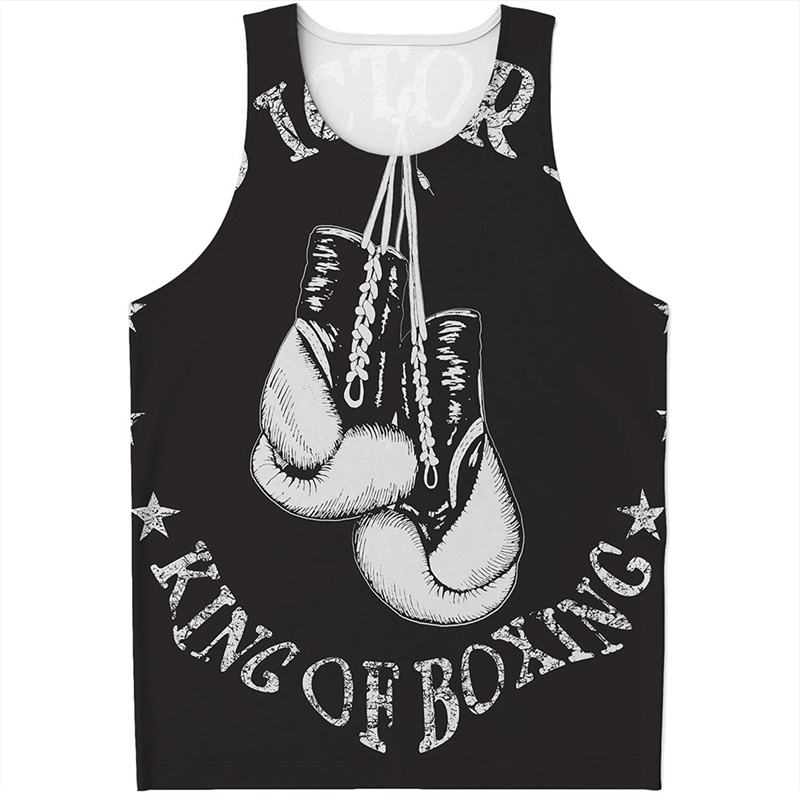 Gants de boxe College en 3D po - Street Fashion Gloves avis et prix