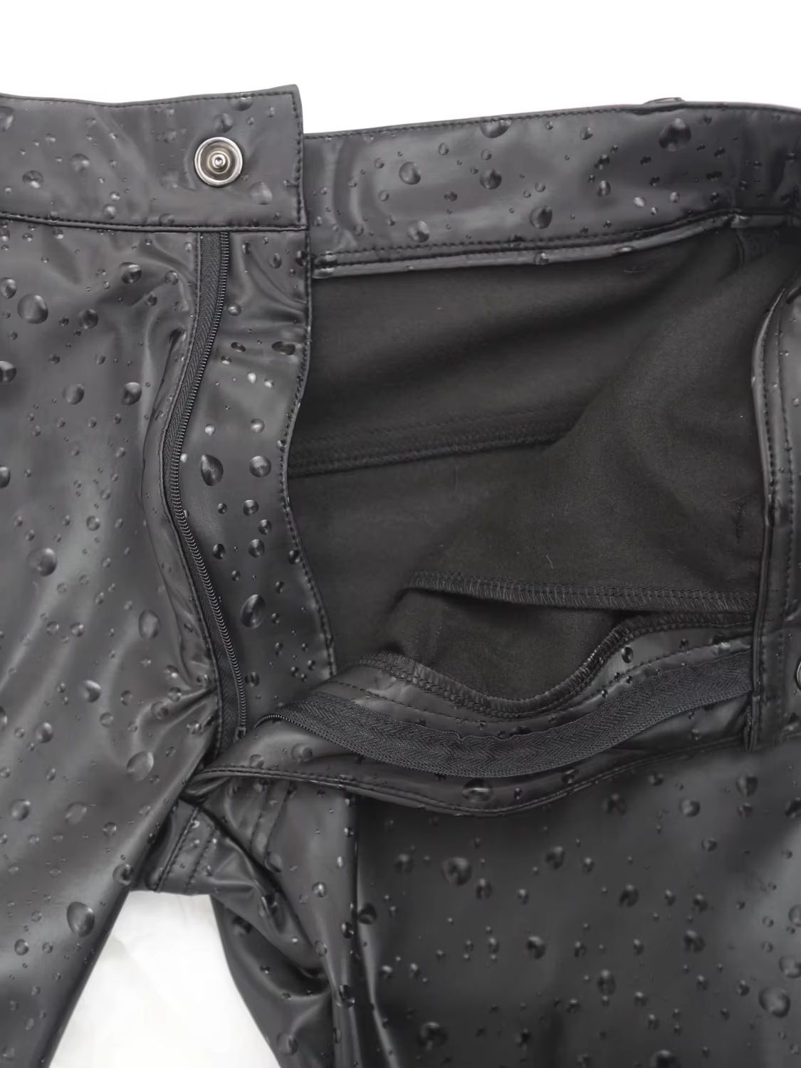 Pantalon en jean en similicuir - Street Fashion Jeans Men avis et prix