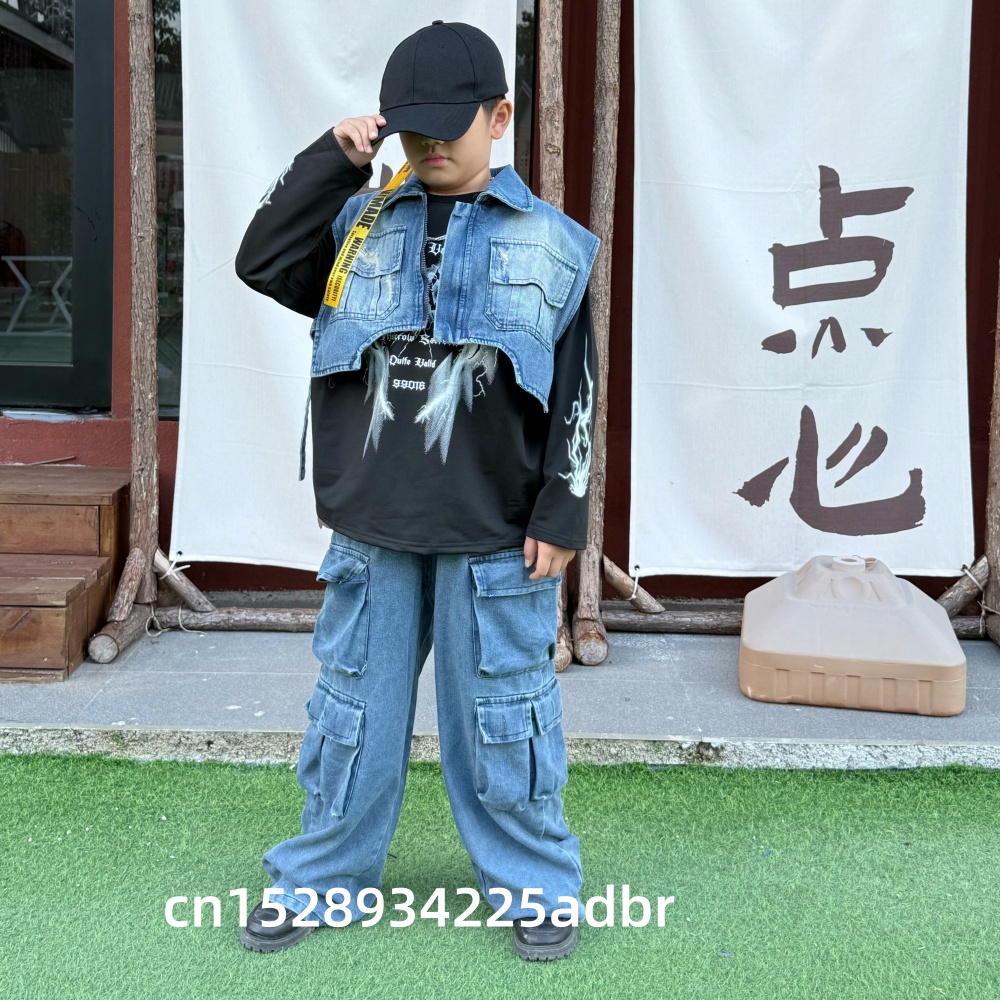 Vêtements Hip Hop pour enfants - Street Fashion Jeans Women avis et prix