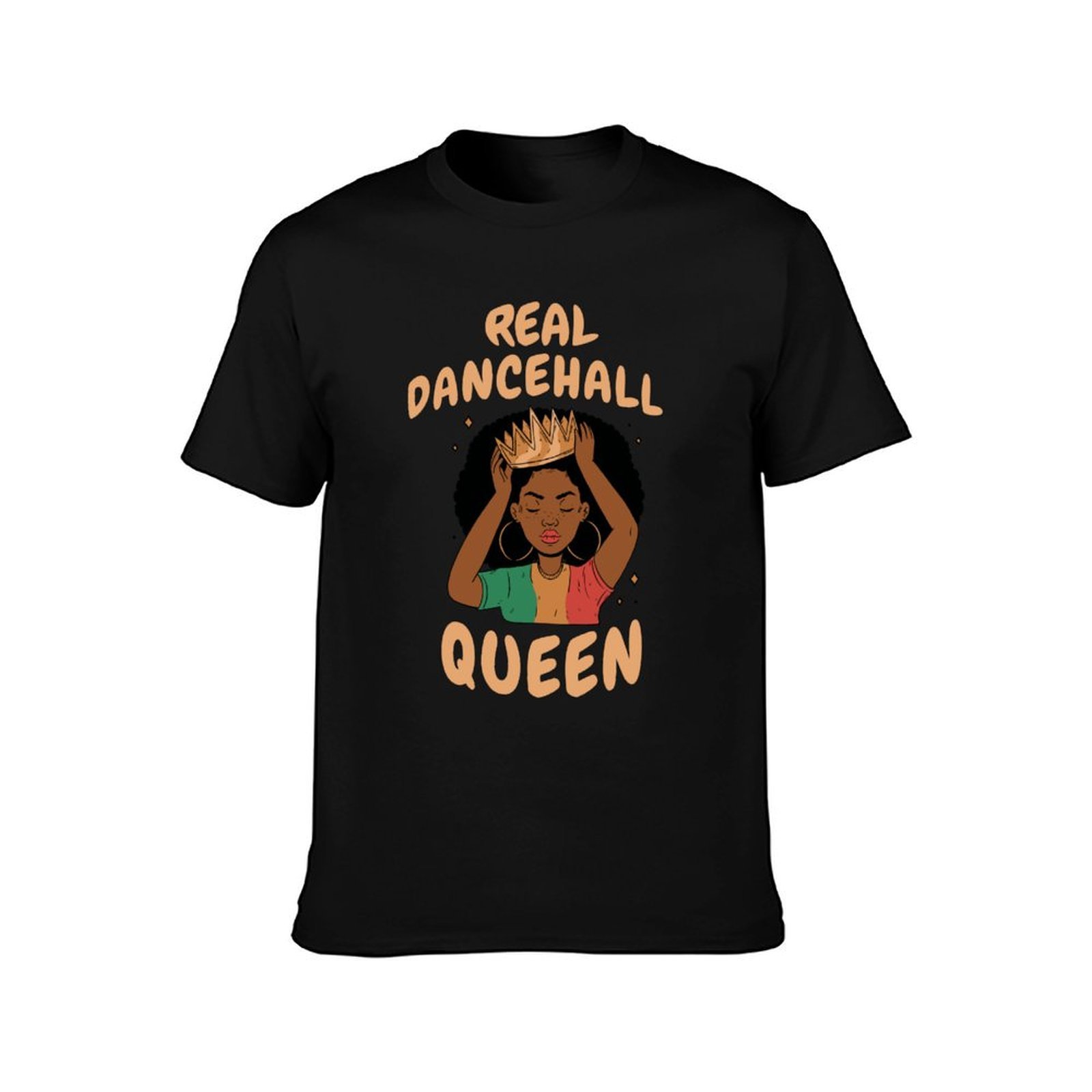 T-shirt Real Dancehall Queen,  - Queen Street Fashion avis et prix